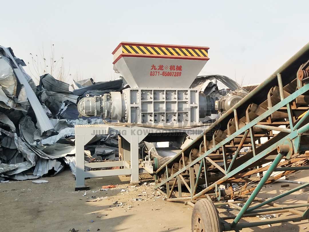 金屬壓塊撕碎機（jī）